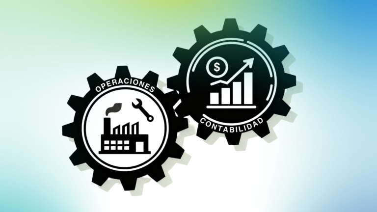 Integración entre contabilidad y operaciones en una empresa